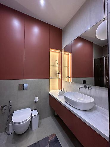 Продажа квартир: 5 и более комнат, 243 м², Ала-Арча ТРЦ Элитка, Пентхаус этаж, Дизайнерский ремонт — 16