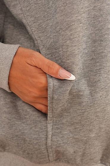 nike tech flecce: Спортивный костюм женский, серый меланж - Комплект из двух предметов — 9