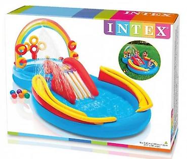 parkside nareznice: BAZEN DUGA 57453 (Intex) – igralište na naduvavanje za manju decu — 2