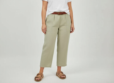 Women's Pants: Material trousers for women, size XL