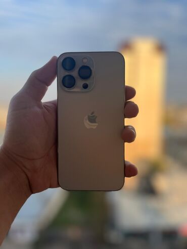 iphone 7 128gb бишкек бу: IPhone 13 Pro, Колдонулган, 128 ГБ, Matte Gold, Каптама, Куту, 86 %