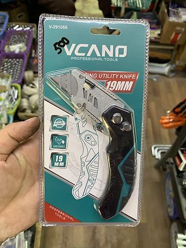 Ремонтно-монтажные ножи: Складной монтажный нож Vcano Professional Tools V-291066, 19 мм — 1