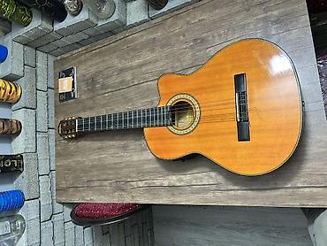 gitara barter: Washburn Elektro-Klassik Gitar – Fishman Ekolayzerli (Xüsusi — 4