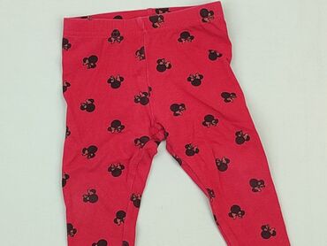 spodnie z zamkami: Legginsy, Disney, 6-9 m, stan - Bardzo dobry