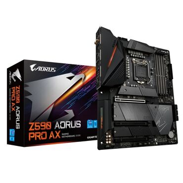 мониторы gb led (светодиодная подсветка): Материнская плата, Gigabyte, LGA1200, ATX, Для ПК