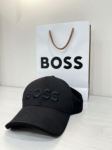 %D0%B2%D0%B8%D0%BD%D1%82%D0%B0%D0%B6%D0%BD%D1%8B%D0%B5 %D0%BE%D0%B4%D0%B5%D0%B6%D0%B4%D1%8B: Эркектердин баш кийими, Hugo Boss, Колдонулган, түсү - Кара, Өзү алып кетүү