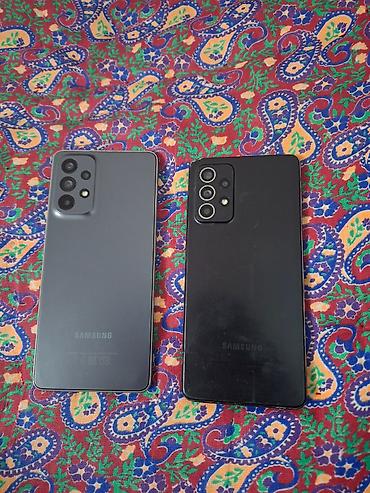 nokia aika: Samsung Galaxy A73 5G, Б/у, 128 ГБ, цвет - Черный, 2 SIM, eSIM — 2