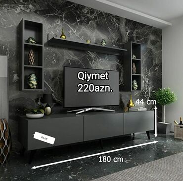 Pufiklər: Yeni, Düz TV altlığı, Polkalı, Laminat, Azərbaycan