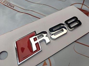 divided marka: NATPIS ZNAK AUDI RS8 - METALNI | Viber — 3