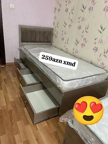 kravat gence: Yeni, Təknəfərlik çarpayı, Bazasız, Matras ilə, Siyirməli — 1