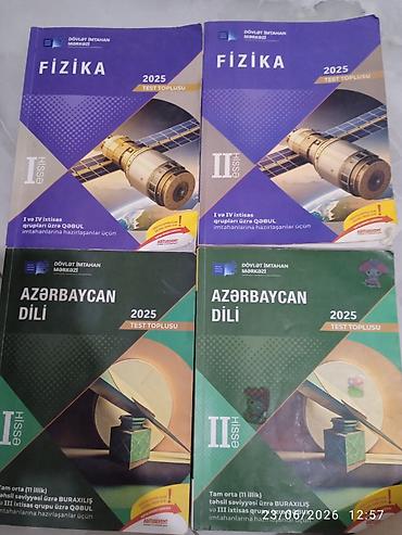 anar isayev mst 2025: Fizika Testlər 11-ci sinif, DİM, 1-ci hissə, 2024 il — 1