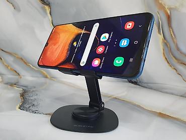 Уюлдук телефондор жана аксессуарлар: Samsung Galaxy A50, Колдонулган, 64 ГБ, түсү - Көк, 1 SIM, 2 SIM — 6