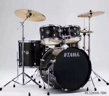 дека для трюкового самоката: Акустическая ударная установка TAMA (серия RL52KH6-TBK) с комплектом