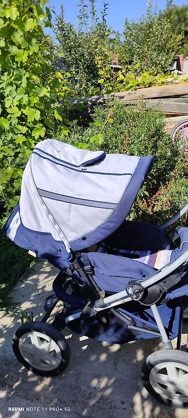 Балдар дүйнөсү: Детская коляска Mybaby, прогулочный блок. - Цвет: темно‑синий с — 3