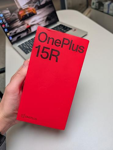 OnePlus 15R, Новый, 256 ГБ, цвет - Черный, 2 SIM