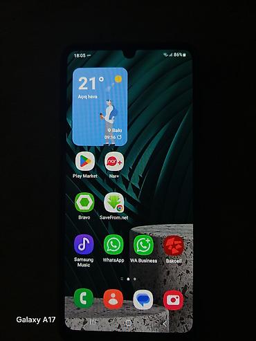Samsung Galaxy A22, 64 GB, rəng - Mavi, İki sim kartlı