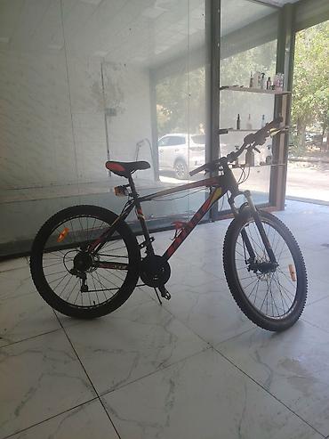 Dağ velosipedi – 26” təkərlər, amortizatorlu ön çəngəl, disk əyləclər lalafo.az -da Dağ velosipedi – 26” təkərlər, amortizatorlu ön çəngəl, disk əyləclər