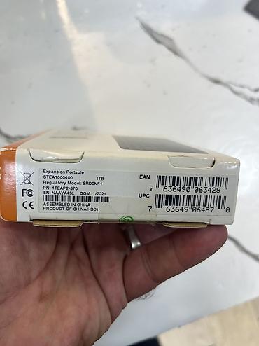 sata ssd disk: 1TB Orginal Sragate yaddaş boksu
Tezedir Xaricdən alınıb — 3
