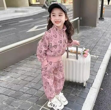 новая детская обувь: Комплект, цвет - Розовый