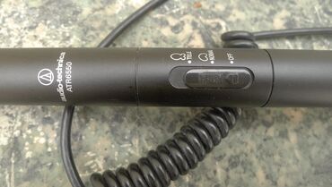 Mikrofonlar: İşlənmiş Simli Mikrofon Audio-Technica, Ünvandan götürmə — 5