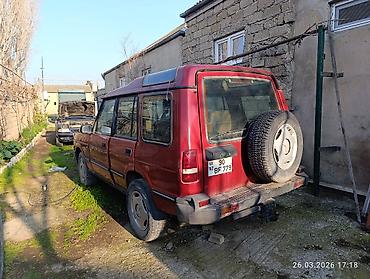 turbo az zil dizel: Land Rover Discovery I, qırmızı rəng, 5 qapı, 7 yerlik salonlu SUV — 6
