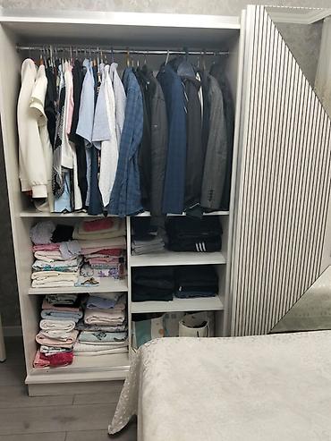 Paltar dolabları, qarderoblar: İki qapılı sürgülü şkaf - Dizayn: Açıq ağ-ağac tonlarında korpus, bir — 3