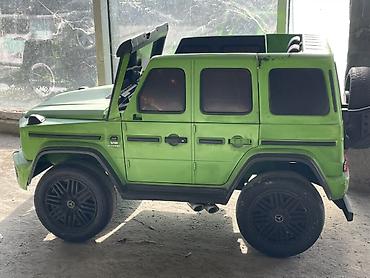 hot wheels oyuncaq dəsti: Uşaqlar üçün elektrikli minik maşını – Mercedes-Benz G63 AMG — 4