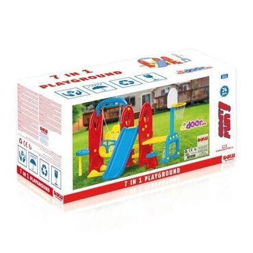 Igračke: ️️IGRAONICA 7u1 ️️ Zabavna igraonica koju čine 7 elemenata: tobogan — 5