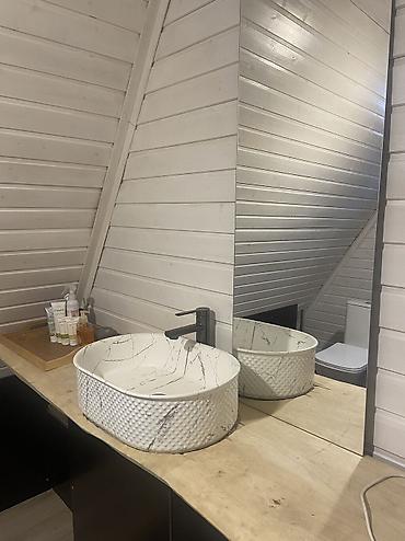 Посуточная аренда домов: Афрейм домик, прекрасный вариант для отдыха в тишине, есть понарамный — 10