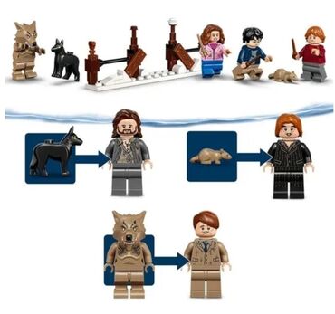 Oyuncaqlar: Harry potter 777 hissədən ibarət Leqo-kanstruktor.Qiyməti 55 — 9