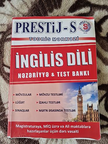 Testlər: Məhsul: “PRESTİJ-S Tədris Mərkəzi – İngilis Dili Nəzəriyyə & Test — 1