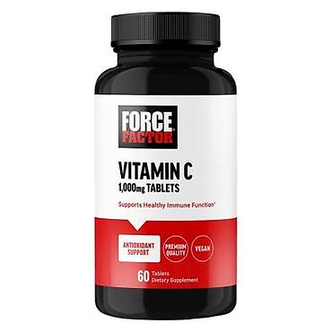 evalar vitamin c: Məhsul: Force Factor Vitamin C – 1,000 mg tabletlər - Doza: hər — 1