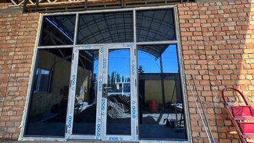 сборный дом: Пластиковые окна на заказ, Стандартные, Платная установка