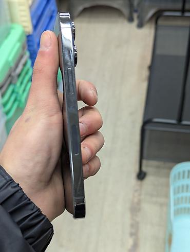 Apple iPhone: IPhone 13 Pro, Б/у, 256 ГБ, Графит, Зарядное устройство, Защитное стекло, Чехол, 80 % — 5