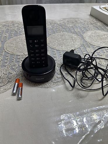 Stasionar telefonlar: PHILIPS D130 simsiz ev telefonu dəsti Xüsusiyyətlər: - Model: Philips — 4