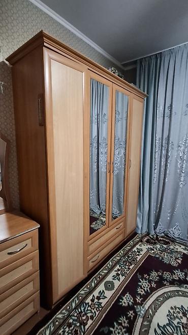 Мебель: Шифоньер, шкаф для одежды, Б/у, Прямой, ЛДСП — 2