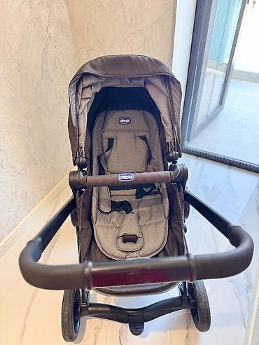 Коляски-колыбели: Chicco Urban uşaq arabası - 2-si 1-də sistem: oturacaq bölməsi beşiyə — 4