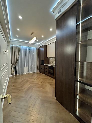 продаю квартиру с ремонтом: 1 комната, 51 м², Асанбай мкр Элитка, 6 этаж, Дизайнерский ремонт — 6