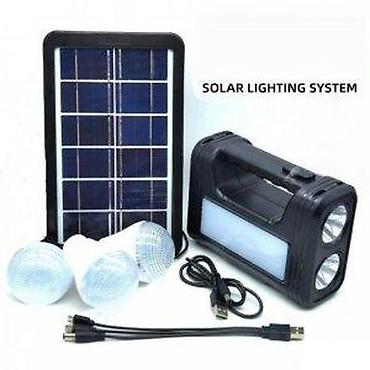 Oprema za kampovanje: Solarni rasvetni set Good Light Plus GD-8017 Kompletni sistem za — 6