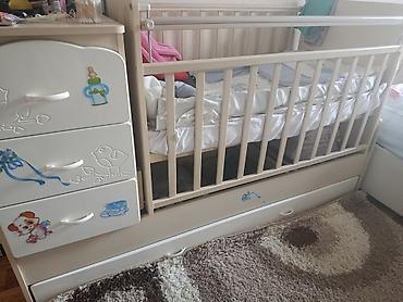 bunk bed: Детская кровать-трансформер с пеленальным комодом и выдвижными — 2