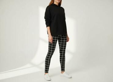 shein spodnie materiałowe: Shein, Legginsy Sportowe damskie, rozmiar XS