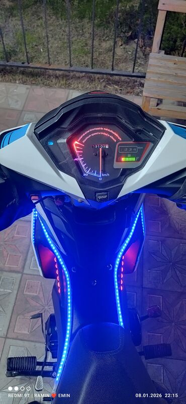 Mopedlər,skuterlər: Moped/motorsiklet – sport üslublu “cub” tipli model Texniki və dizayn — 9