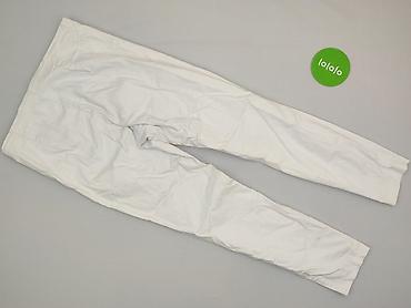białe bluzki basic: H&M, Spodnie materiałowe damskie, rozmiar M — 3