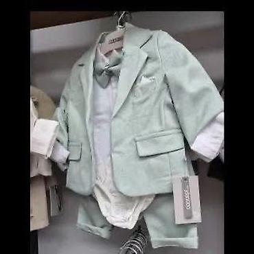kompleti za krstenje decaka: ✨ ELEGANTNO SVEČANO ODELO ZA BEBE (4 DELA) ✨ Prelepo i moderno odelo u — 2