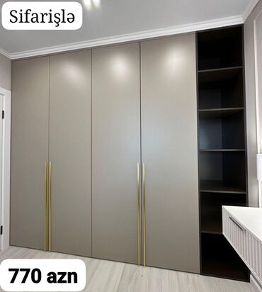 viwnovkada evler: SİFARİŞLƏ DƏHLİZ DOLABLARI ÖLÇÜ: 2,40/2,60 SM RENG SEÇİMİ VAR,TAM