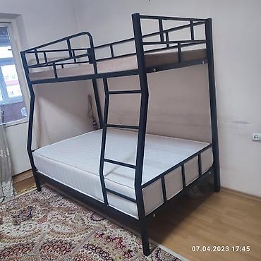 Двухъярусные кровати: Мебел на заказ. Двухъярусная кровать Размер :Высота 1800. Длина 2000 — 14