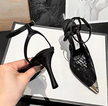 Туфли: Туфли, 37, Jimmy Choo, Новый, цвет - Черный, Самовывоз, Платная доставка — 5