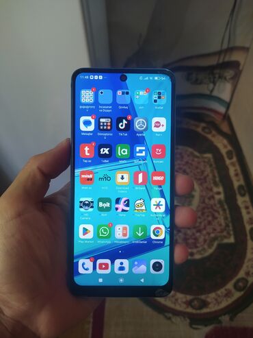 fly 2017 телефон: Redmi Note 12, 128 ГБ, цвет - Синий, Отпечаток пальца
