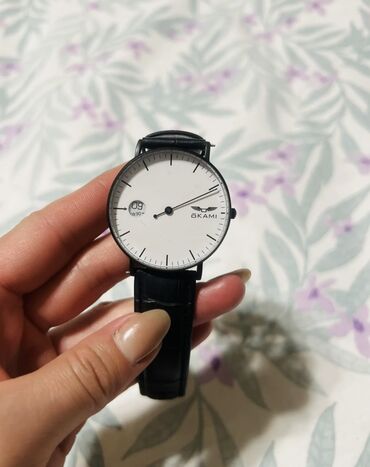 автомобильные часы: Часы японского бренда Okami. Состояние отличное
