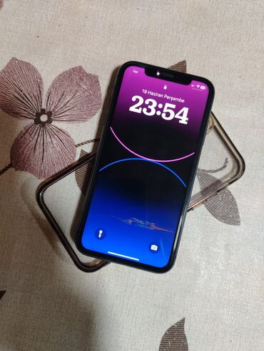 ayfon adapteri: IPhone 11, 64 GB, Black Titanium, Simsiz şarj, Face ID, Sənədlərlə